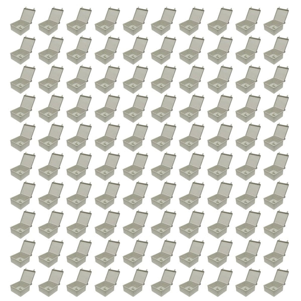 Pack of 100 Sealed ABS Wall Mount Plastic Enclosures (L330xW330xH180.5mm)
