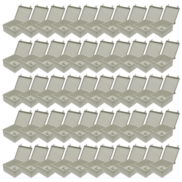 Pack of 50 Sealed ABS Wall Mount Plastic Enclosures (L330xW330xH180.5mm)