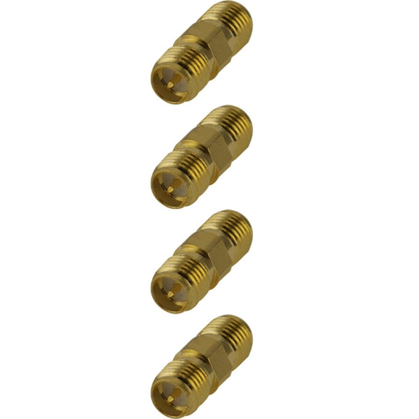 Pack of 4 RP-SMA Female to RP-SMA Female Adaptor