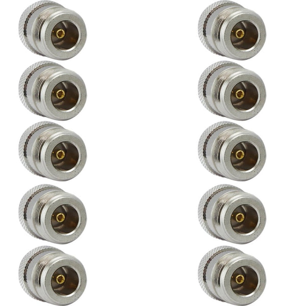 Pack of 10 RP SMA Male to N Type Female Adaptor