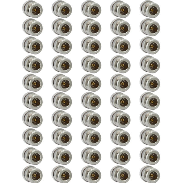 Pack of 50 RP SMA Male to N Type Female Adaptor