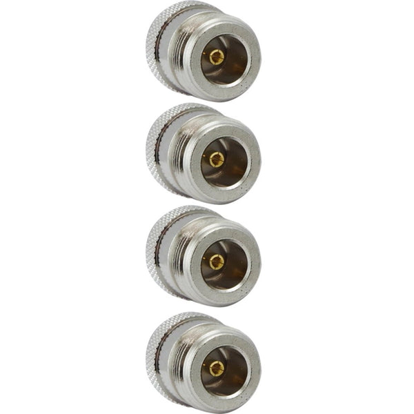 Pack of 4 RP SMA Male to N Type Female Adaptor