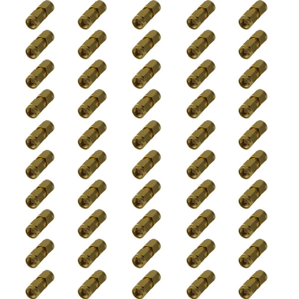 Pack of 50 SMA Male to SMA Male Adaptor