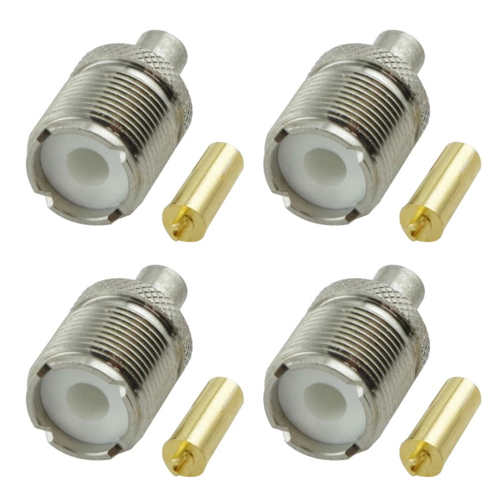 4 PL259 Female Crimp connector for CLF200 cable – Wifi Antennas