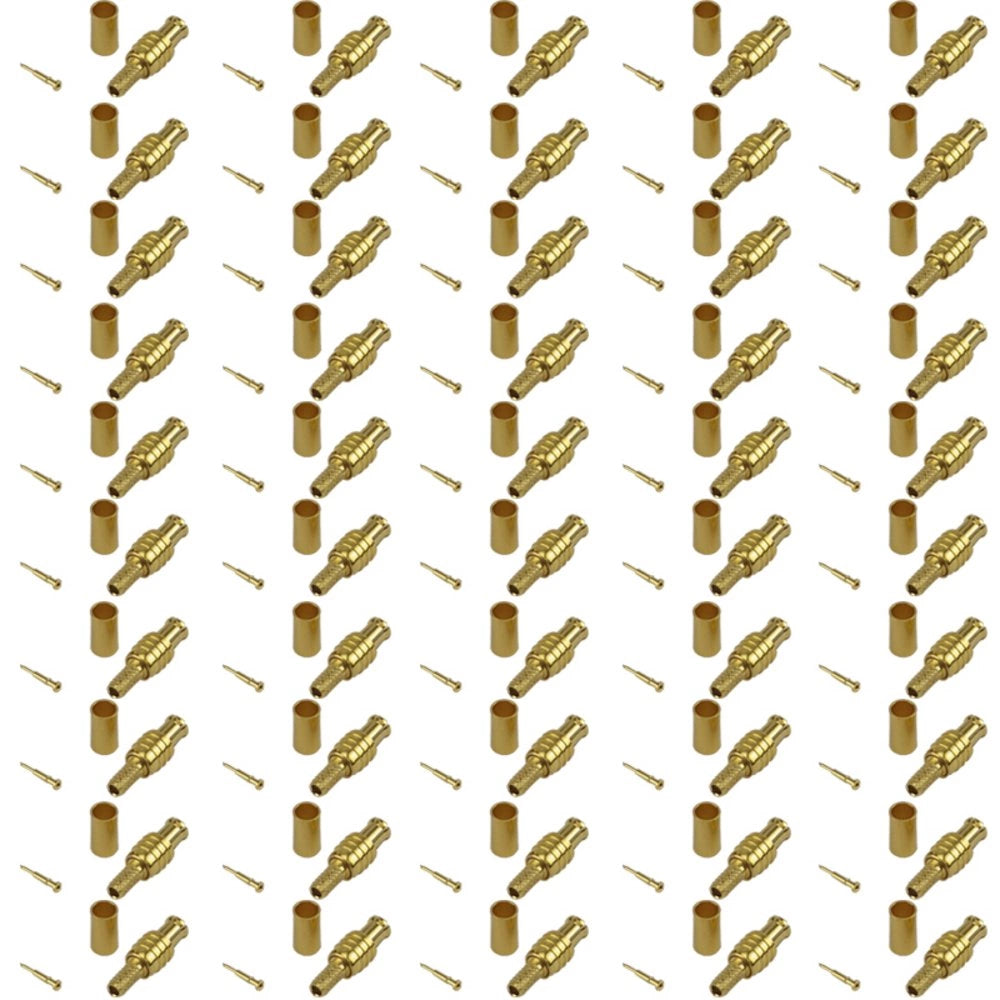 50 MCX Male Crimp Connector - RG316/RG174 – Wifi Antennas