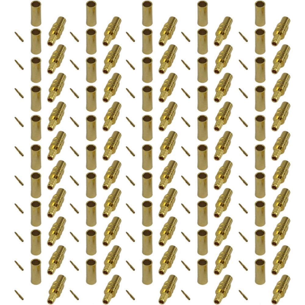 50 MMCX Female Crimp Connector - RG316/RG174 – Wifi Antennas