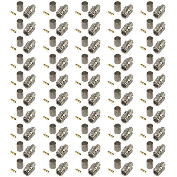 Pack of 50 N-Type Female Crimp Connector - HDF400