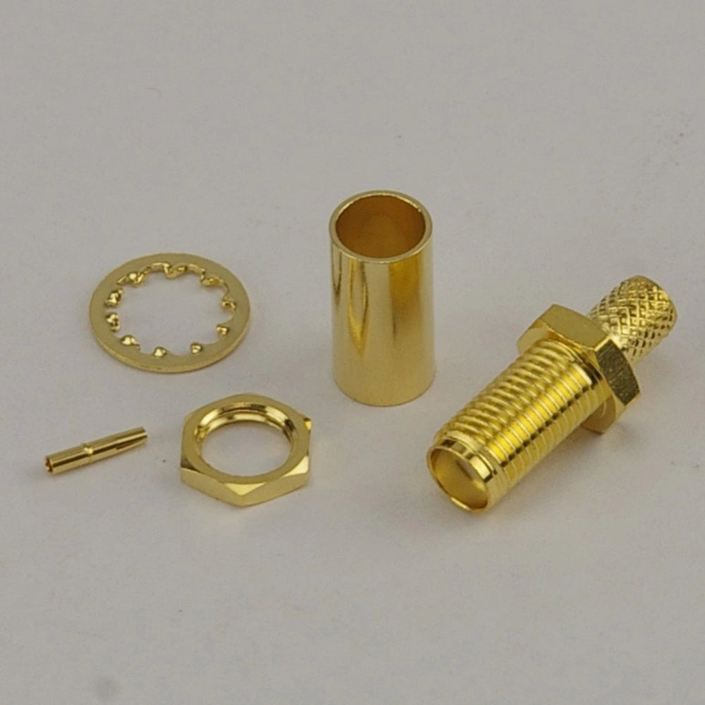SMA Female Crimp Connector - RG58 – Wifi Antennas