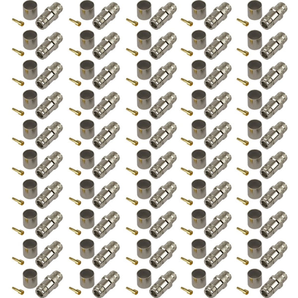 Pack of 50 N-Type Female Crimp Connector - CFD600